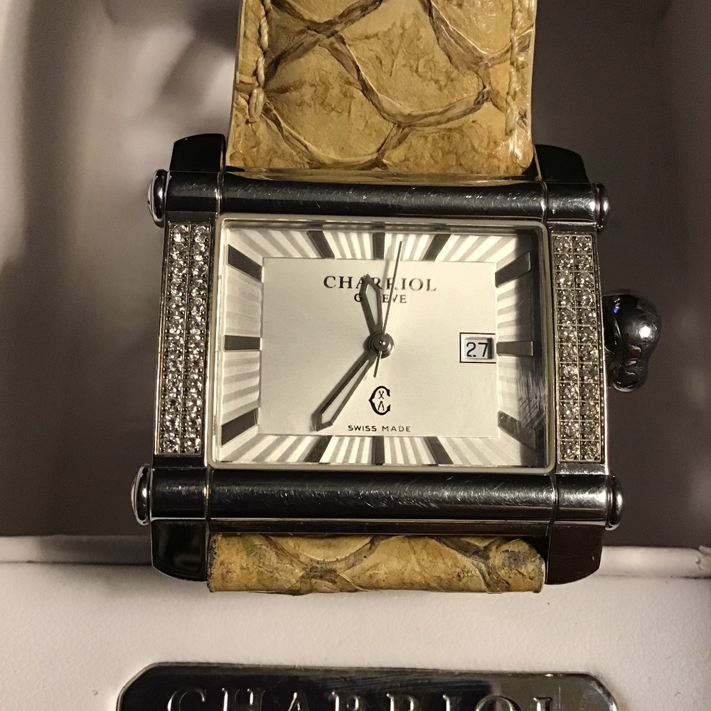 Charriol diamond watch